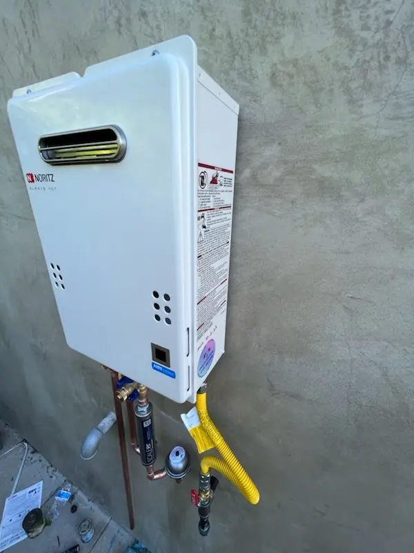 Tankless water heater installation for North Fayette homes